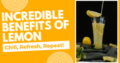 Incredible Benefits of Lemon