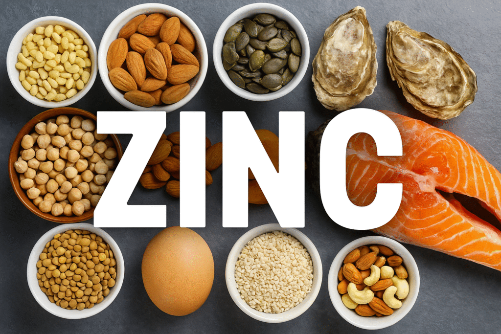 Zinc Benefits and its Sources